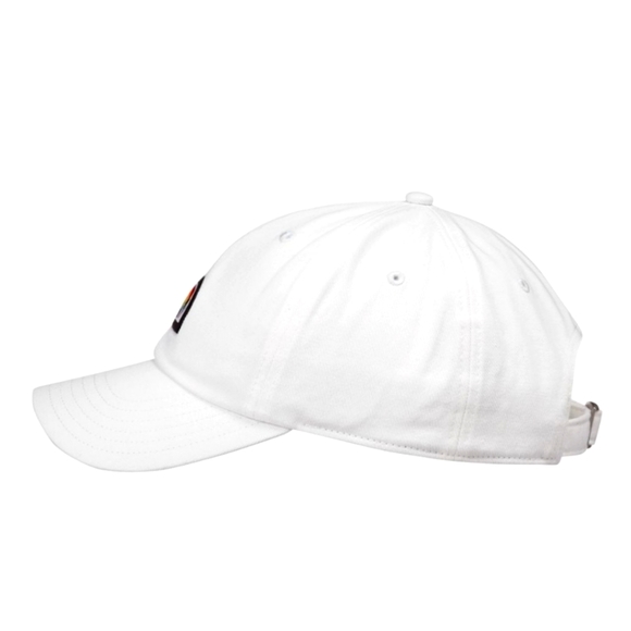 The North Face Rainbow Gay Pride Flag Logo Baseball Cap White - Picture 3 of 4